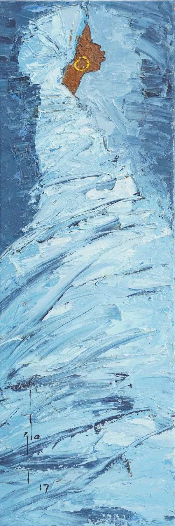 Blue Figure