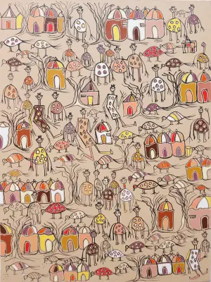 Untitled (2020, 80 x 70), 2020